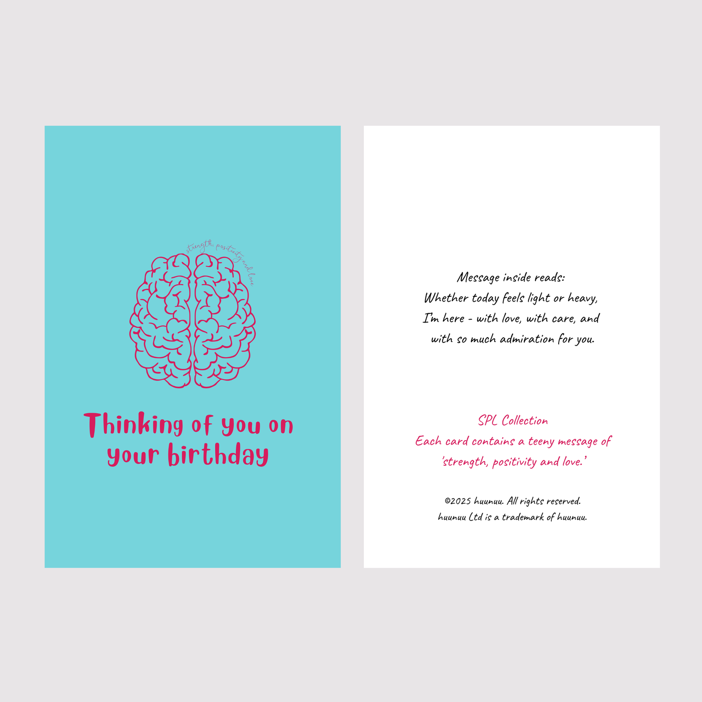 Birthday Empathy cards for when life is tough
