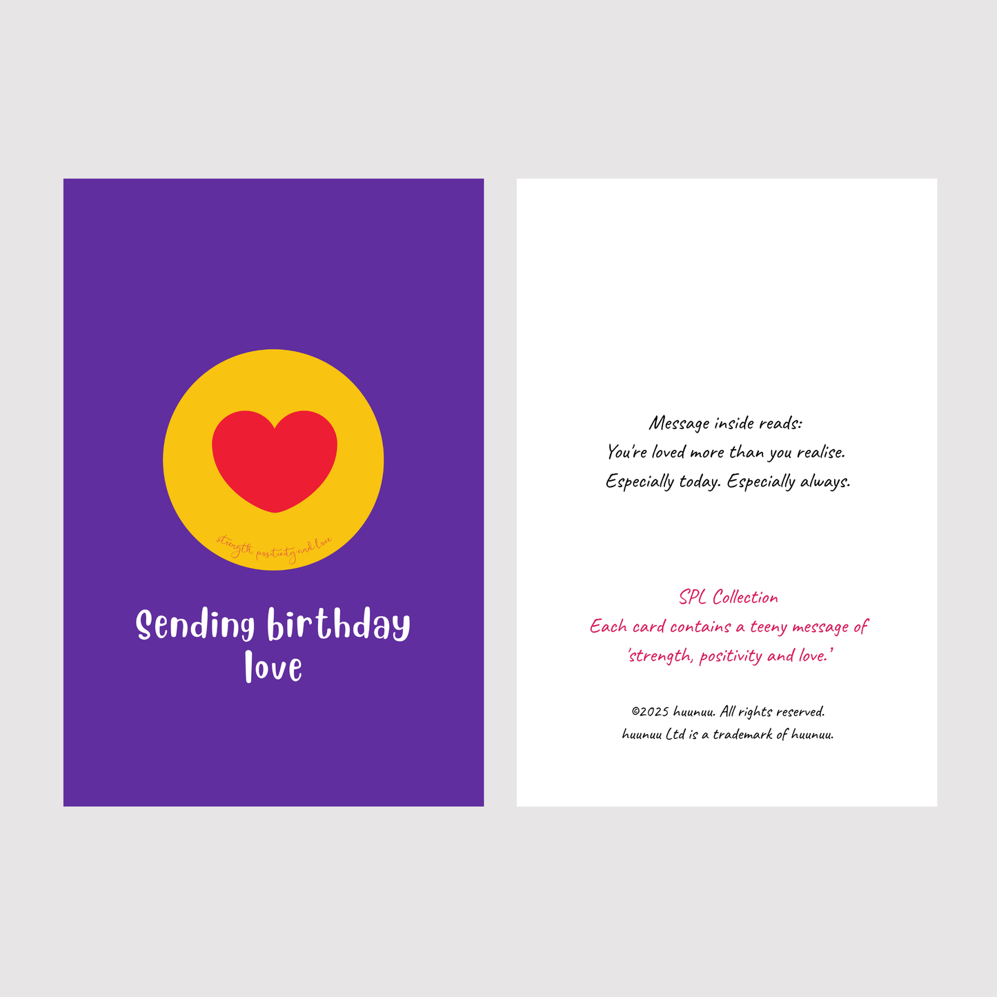 Birthday Empathy cards for when life is tough