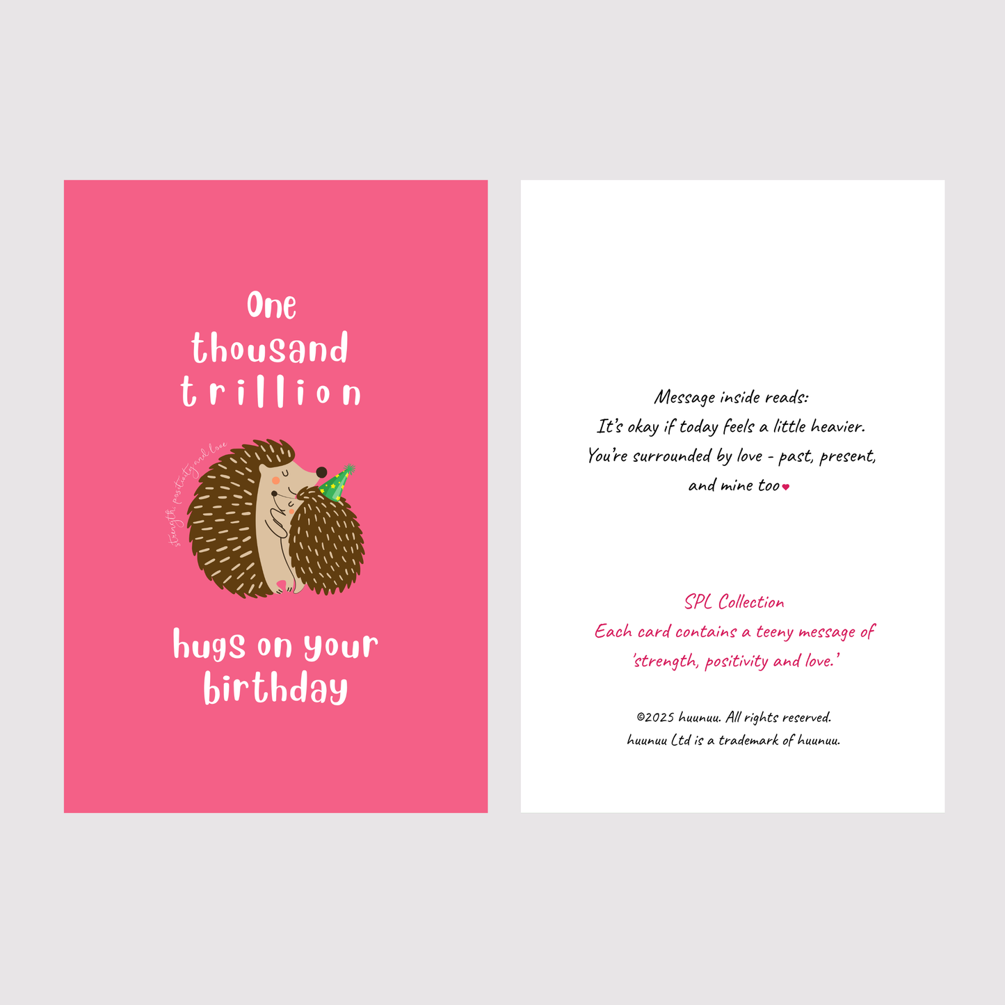 Birthday Empathy cards for when life is tough