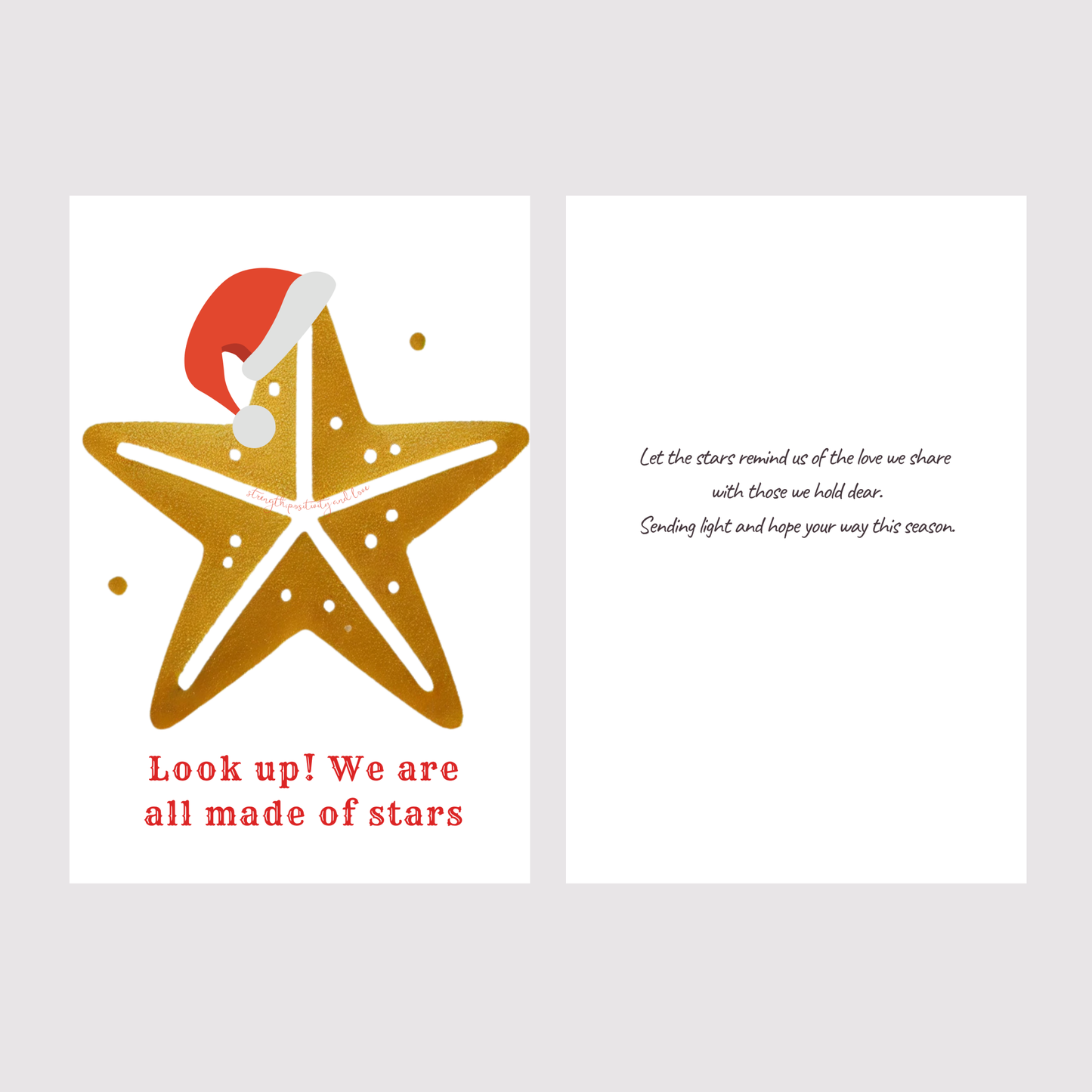 Christmas empathy cards