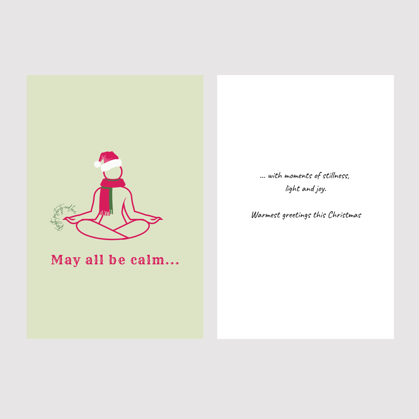 Christmas empathy cards