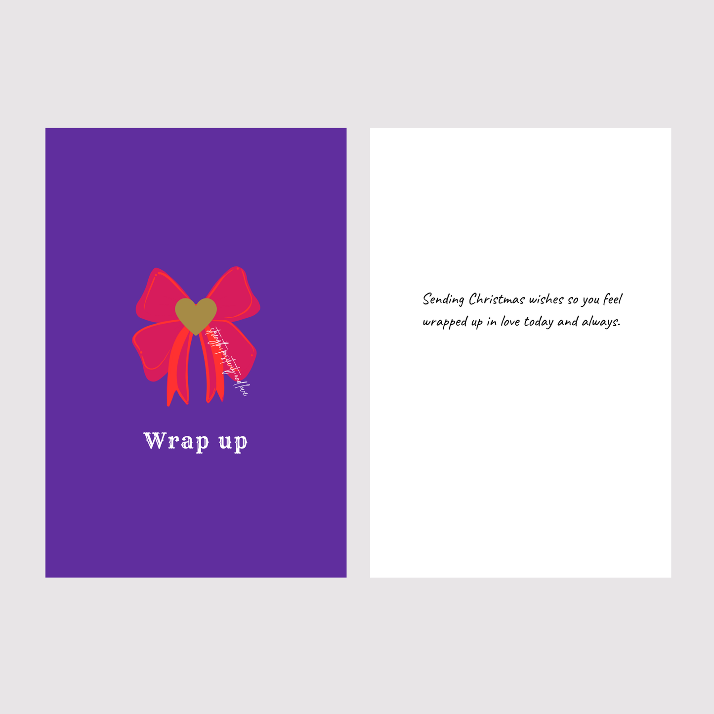 Christmas empathy cards
