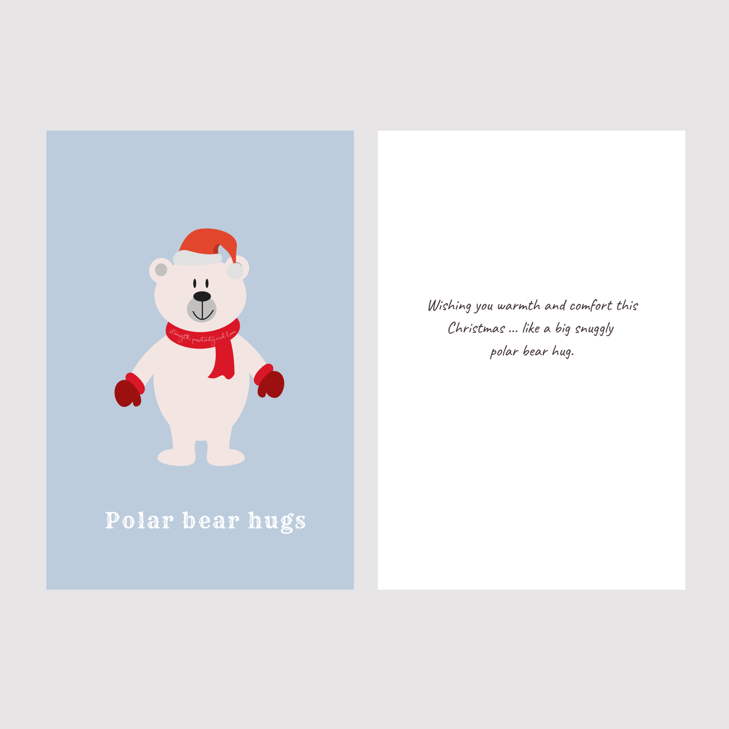 Christmas empathy cards