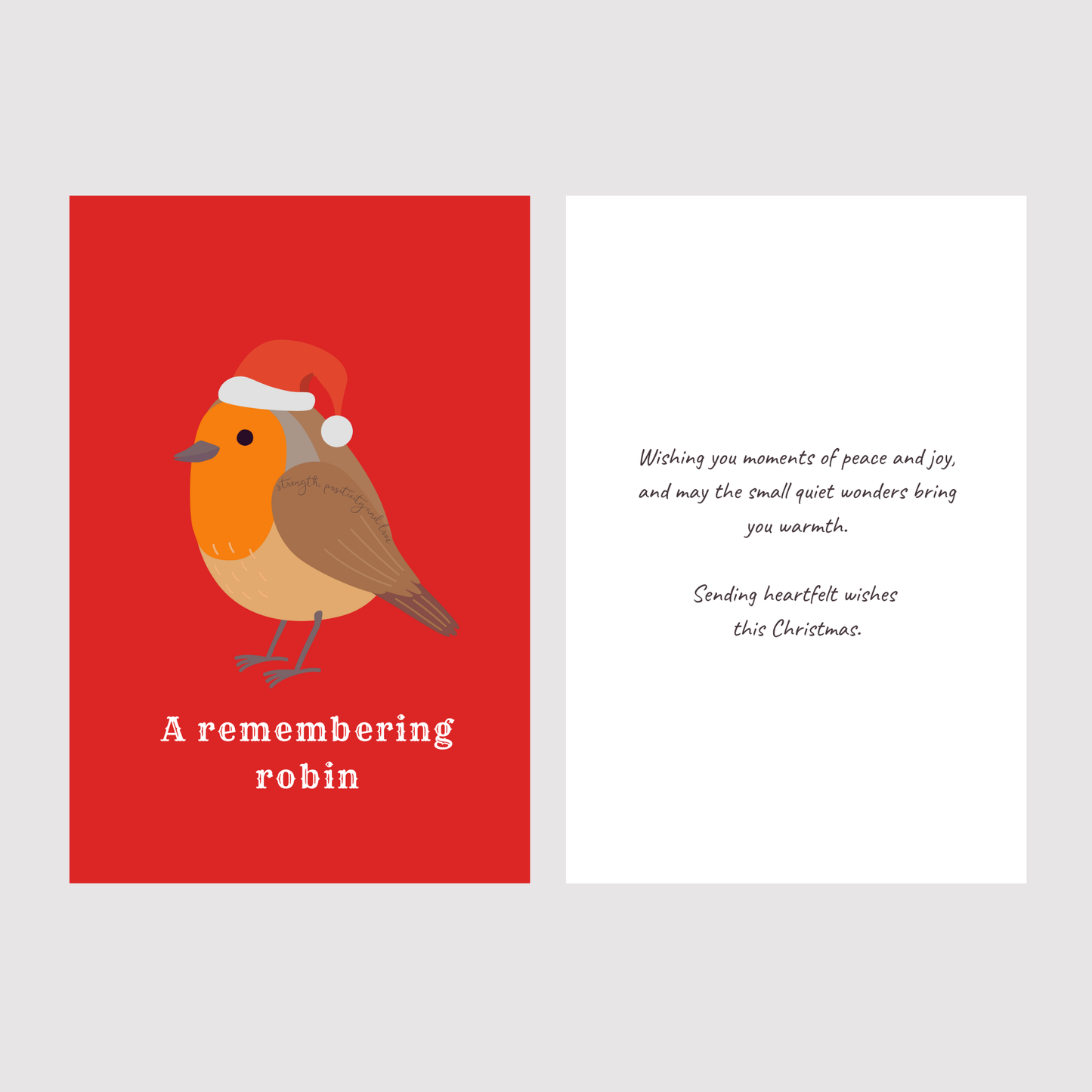 Christmas empathy cards
