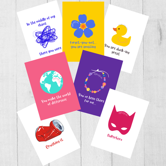Empathy cards for when someone goes above and beyond