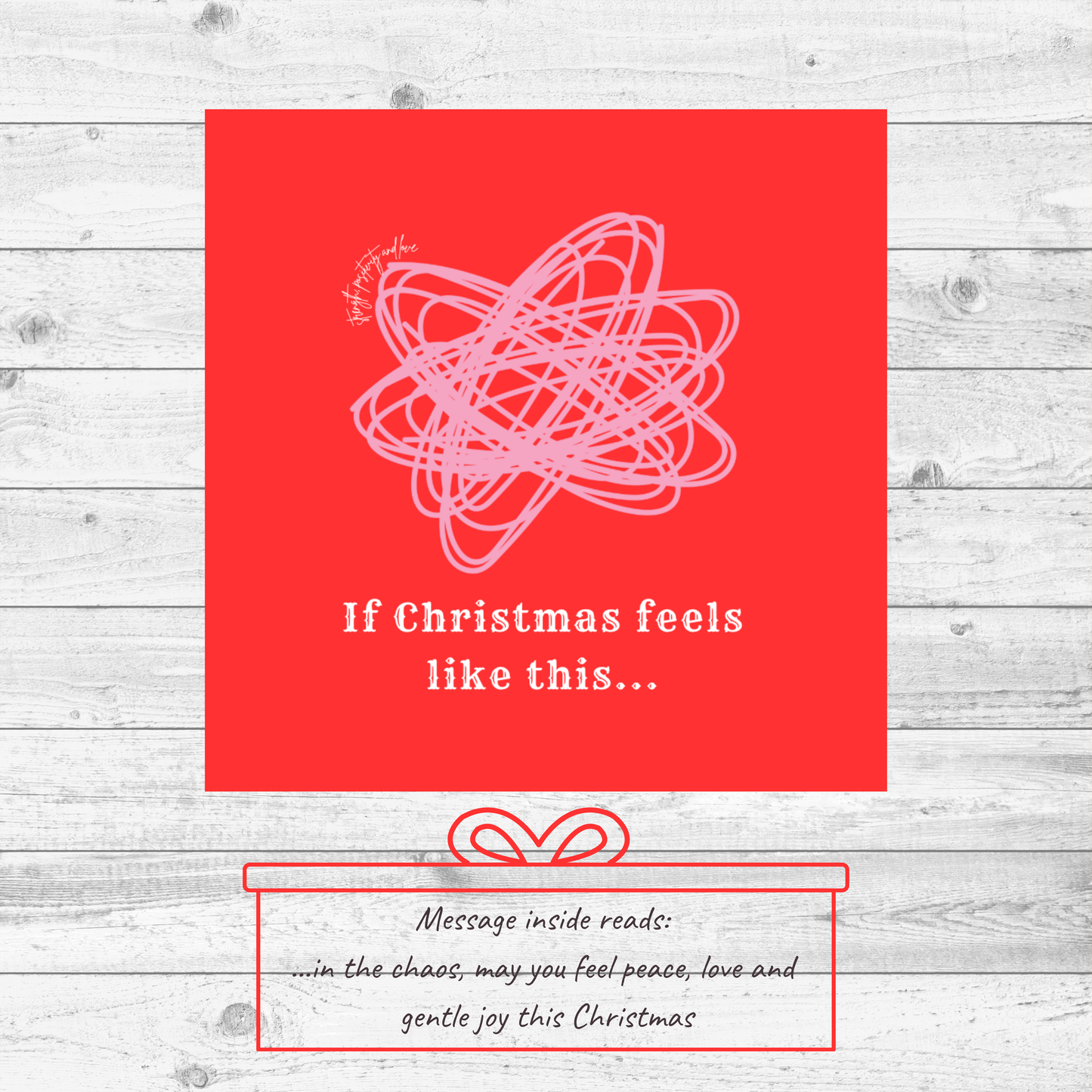 Christmas empathy cards
