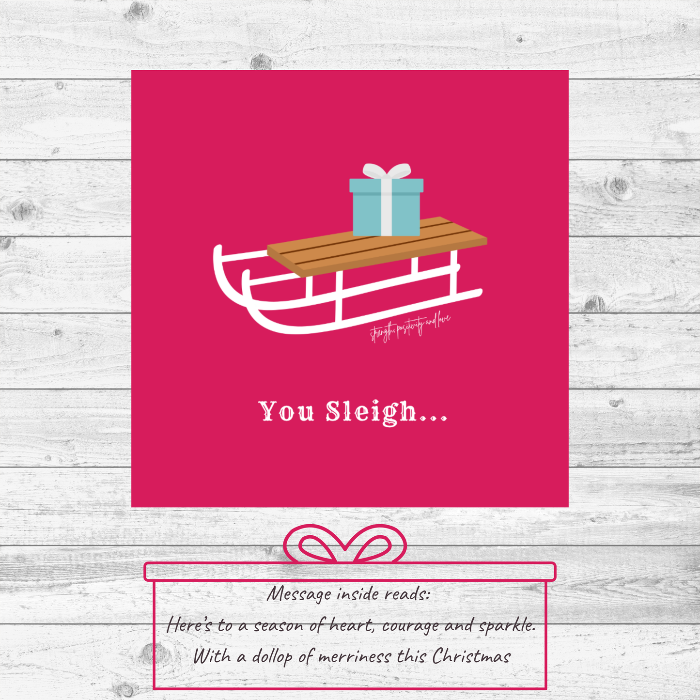 Christmas empathy cards