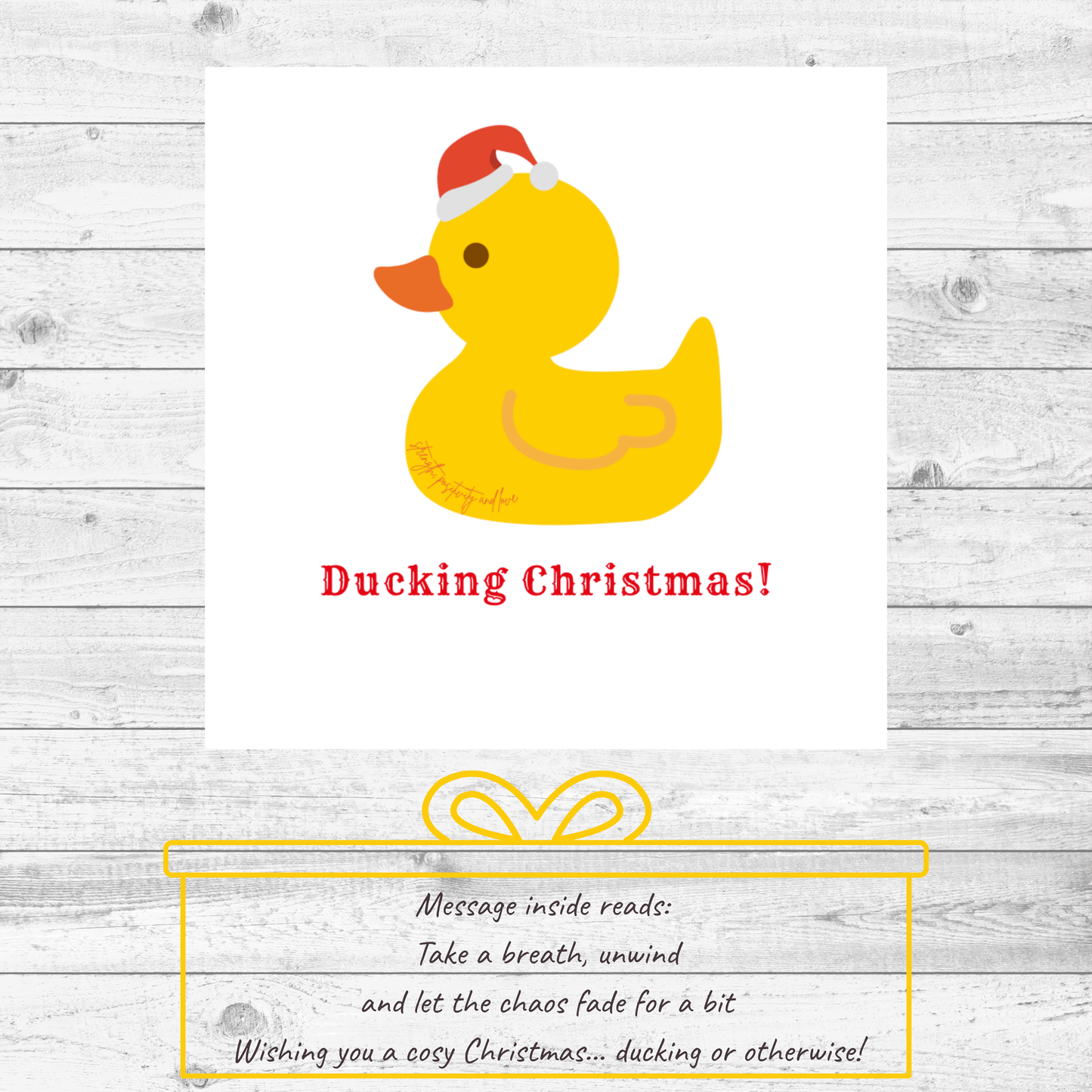 Christmas empathy cards