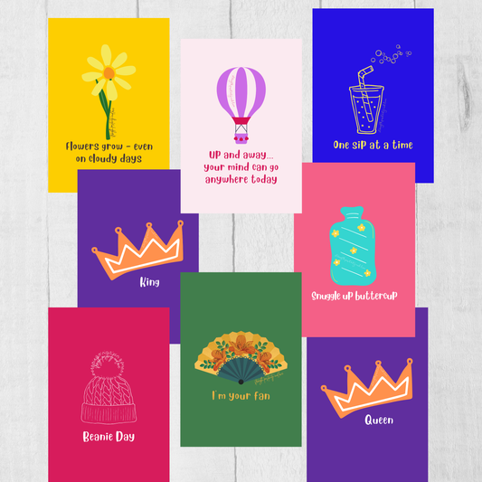 Empathy cards for quiet support in illness