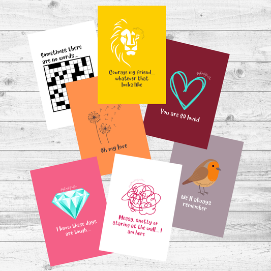 Empathy cards for sympathy